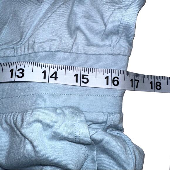 NWT n:Philanthropy Lawes Short Sleeve V-Neck Light Blue Jumpsuit LARGE - Picture 8 of 10